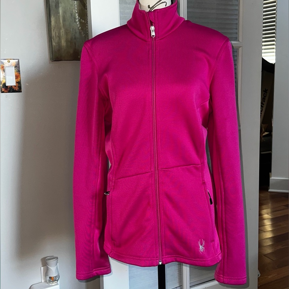 Spyder Women's Vibrant Pink Fleece Jacket